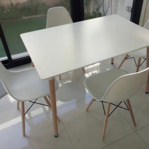 DINNING TABLE AND CHAIRS