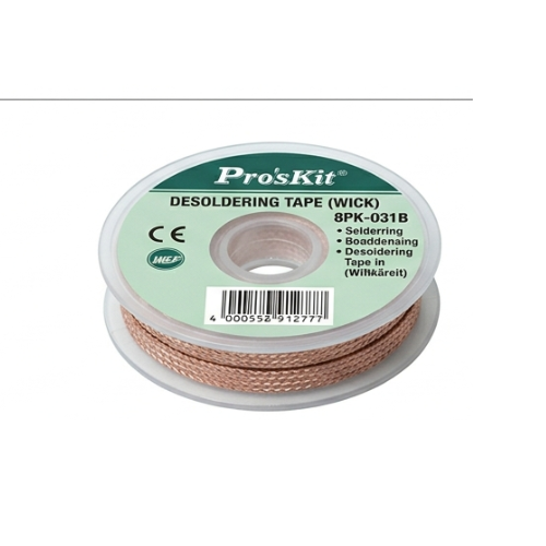 8pk-031b-Desoldering Tape PROSKIT