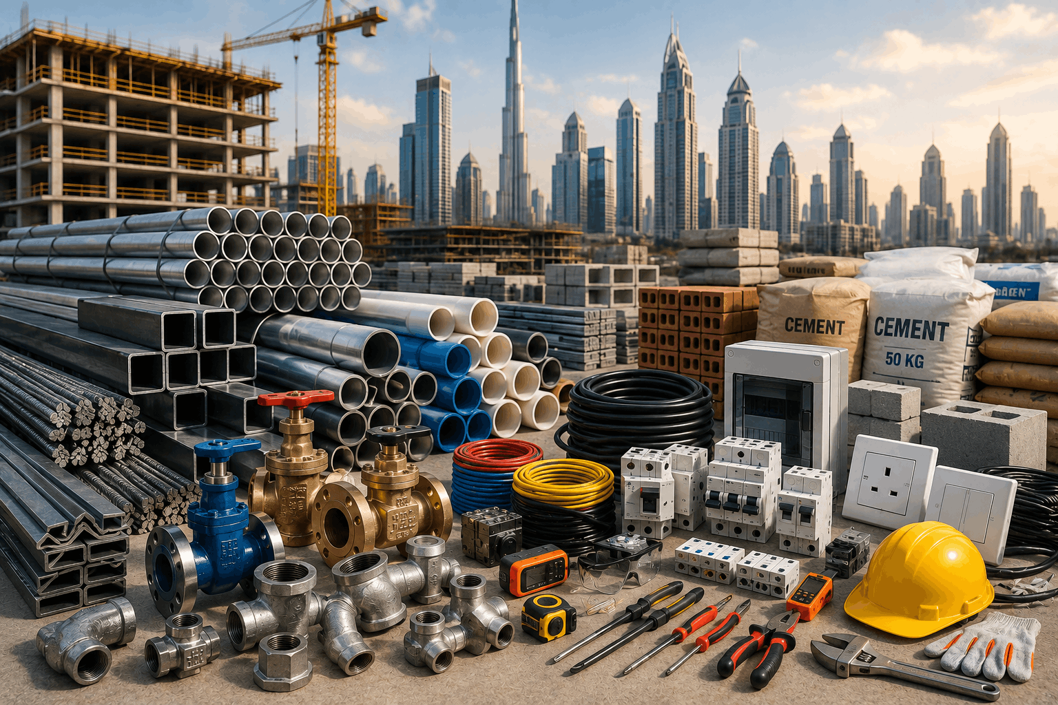 Building Materials Wholesale in Dubai