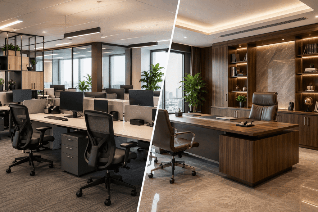Custom vs Ready-Made Office Furniture for UAE Businesses