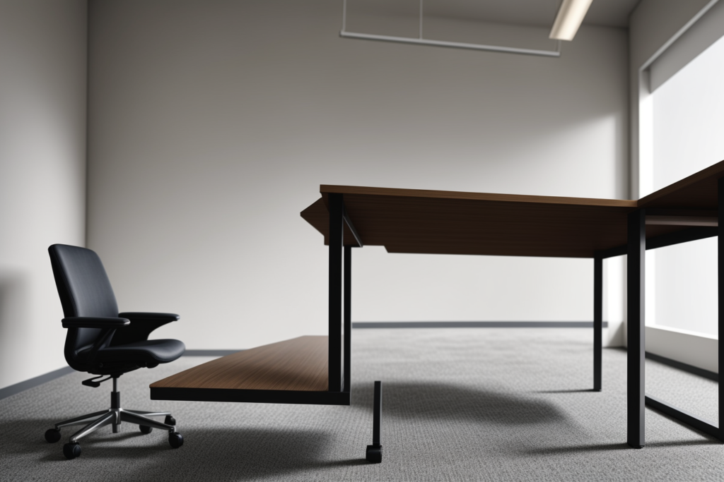 Premium commercial office furniture showroom featuring counter chairs