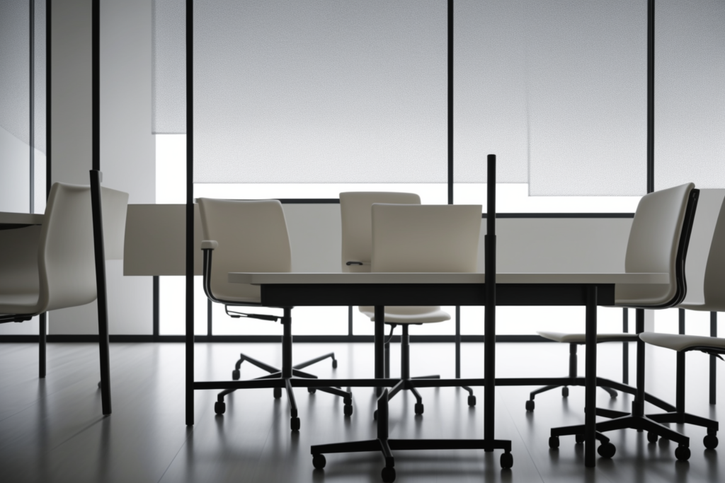 Training Chair Supplier in UAE in a modern organised commercial workspace